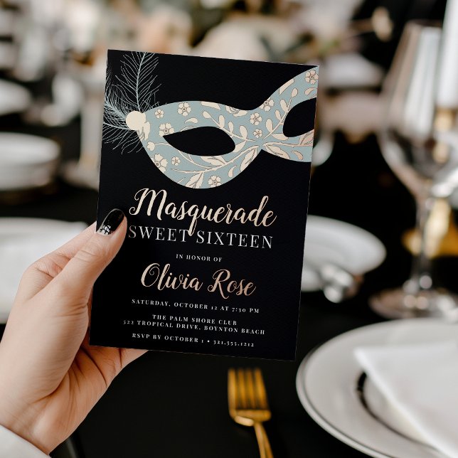 Elegant Masquerade Theme Sweet Sixteen (Creator Uploaded)