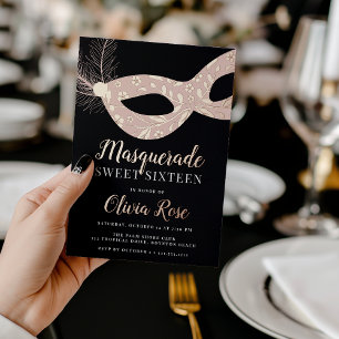 Elegant Masquerade Theme Sweet Sixteen