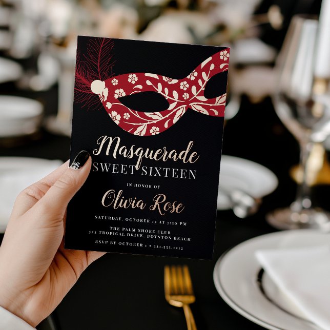 Elegant Masquerade Theme Sweet Sixteen (Creator Uploaded)
