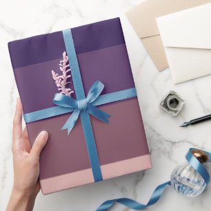 Elegant Mauve Gradient Wrapping Paper 