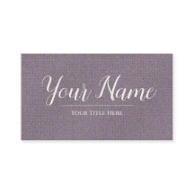 Elegant Mauve Linen Hair & Beauty