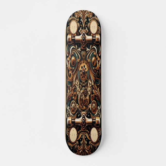 "Elegant Mechanica" Skateboard (Front)