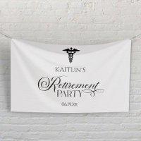 Elegant Medical Caduceus Retirement Party