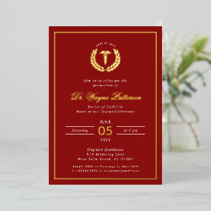 Elegant Medical School Graduation Party