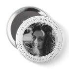 Elegant Memorial | Funeral Favour Black and White