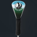 Elegant Men Golf Monogram Design<br><div class="desc">Minimalist Custom Elegant Golf Monogram Design by Edward Eksi. Easy modification of INITIALS and TEXTS for your needs.</div>