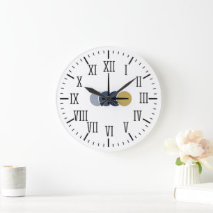 Elegant Men & Women Gold Large Clock