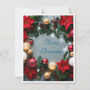 Elegant Merry Christmas Card
