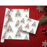 Elegant Merry Christmas Tree Gold Minimalist Wrapping Paper<br><div class="desc">Wrap your presents in style with our Modern and Trendy Elegant Merry Christmas Tree Wrapping Paper. Embrace the spirit of the season with this contemporary Christmas tree pattern that is both elegant and fashionable. Elevate your gift-giving game and make a lasting impression under the tree. This wrapping paper captures the...</div>