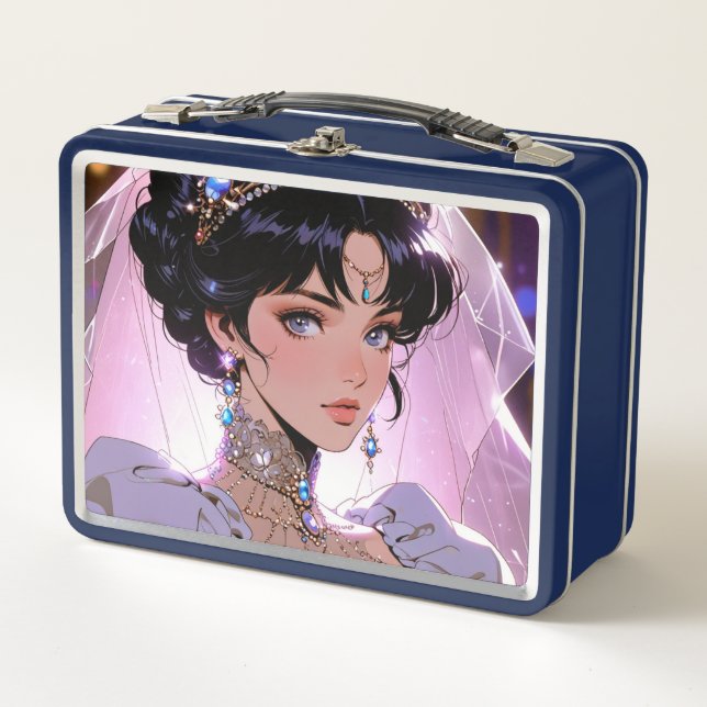 Elegant Metal Lunchbox (Front)
