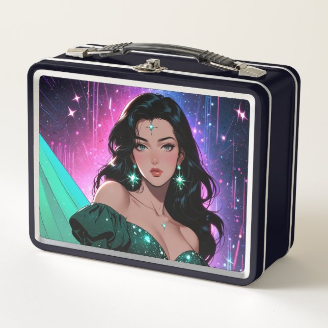 Elegant Metal Lunchbox (Front)