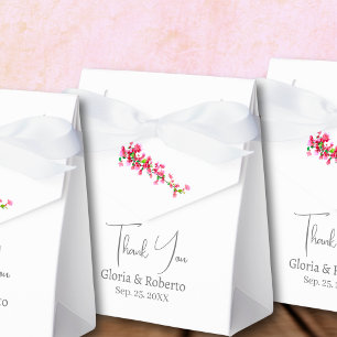 Elegant Mexican Wedding Hacienda Style Thank You Favour Box