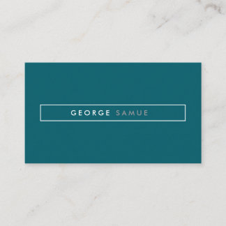 Elegant Minimal Business Branding Business Card
