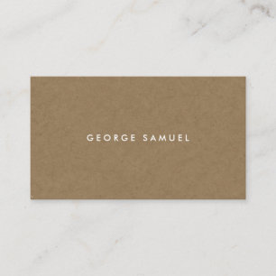 Elegant Minimal Business Branding Card