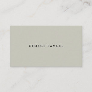Elegant Minimal Business Branding Card