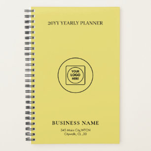 Elegant Minimal Business Logo 2025 Promo Planner