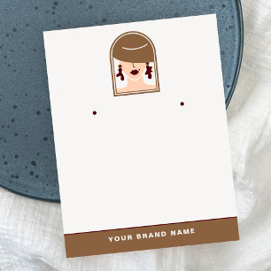 Elegant Minimal Holder for designer jewellery Scri Business Card