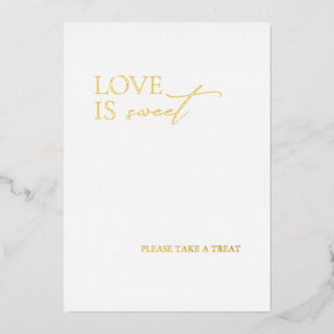 Elegant Minimal Love is Sweet Wedding