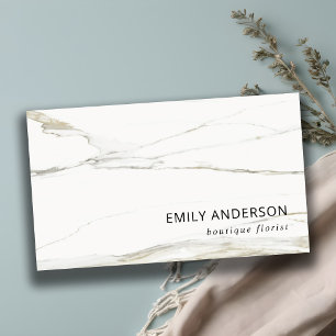 ELEGANT MINIMAL MARBLE TEXTURE MODERN PROFESSIONAL BUSINESS CARD