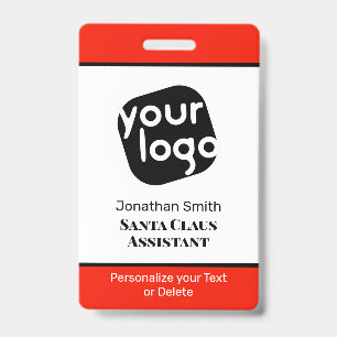   Elegant Minimal Sage Green Custom Staff ID Badge