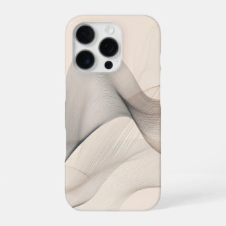 Elegant Minimalist Abstract Line Art | Aesthetic iPhone 16 Pro Case