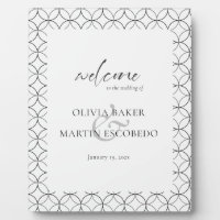 Elegant Minimalist Black White