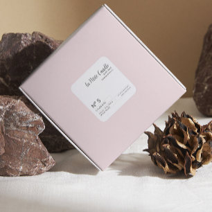 Elegant Minimalist Black & White sticker