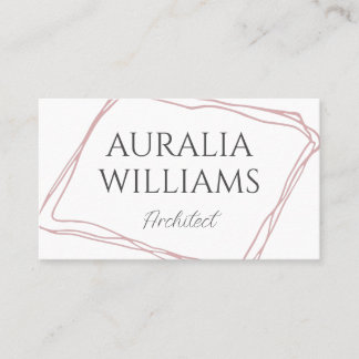 Elegant Minimalist Business Card