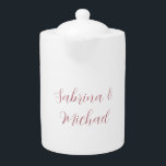 Elegant Minimalist Calligraphy Rose Gold White<br><div class="desc">This product was very good and I love how easy it is for customise design. The design was very simple so I'm very pleased when I create.</div>