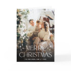 Elegant Minimalist Christmas 3 Photo QR code