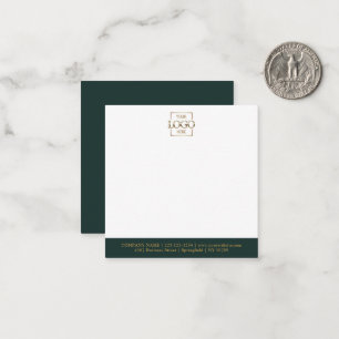 Elegant Minimalist Company Business Logo Branded Card