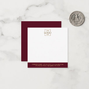 Elegant Minimalist Company Business Logo Branded Card
