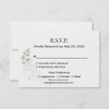 Elegant Minimalist Floral Wedding