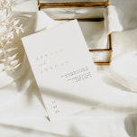 Elegant Minimalist Ivory Foil Wedding<br><div class="desc">This simple and elegant invitation is perfect for a modern wedding. Design features an handwritten font and modern minimalist design. Designed to coordinate with for the «SERENA» Wedding Invitation Collection. To change your names, wedding location and date, and other details, click «Details». View the collection link on this page to...</div>