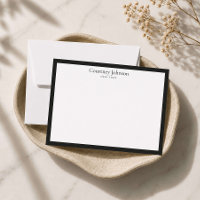 Elegant Minimalist Luxury Boutique Black/White