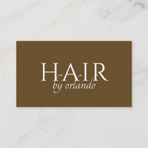 Elegant Minimalist Makeup Artist Business Card