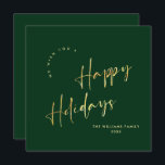 Elegant Minimalist Merry Christmas Modern Greeting Holiday Card<br><div class="desc">Feel free to contact me if you need any help or new item. I respond soon.</div>