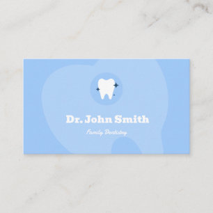 Elegant Minimalist Modern Dentist Appointment  Business Card