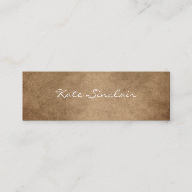 Elegant Minimalist Modern Stylish Mini Mini Busine Business Card (Front)
