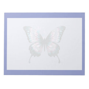 Elegant Minimalist Monarch Butterfly Notepad