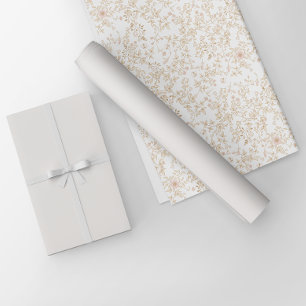 Elegant Minimalist Off White Coconut Solid Colour Wrapping Paper