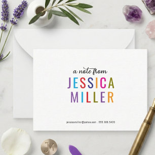 Elegant Minimalist Olive Green Two Border Card