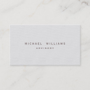 ELEGANT MINIMALIST PROFESSIONAL SIMPLE TARGET BUSINESS CARD