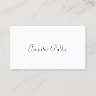 Elegant Minimalist Professional Template Modern Business Card