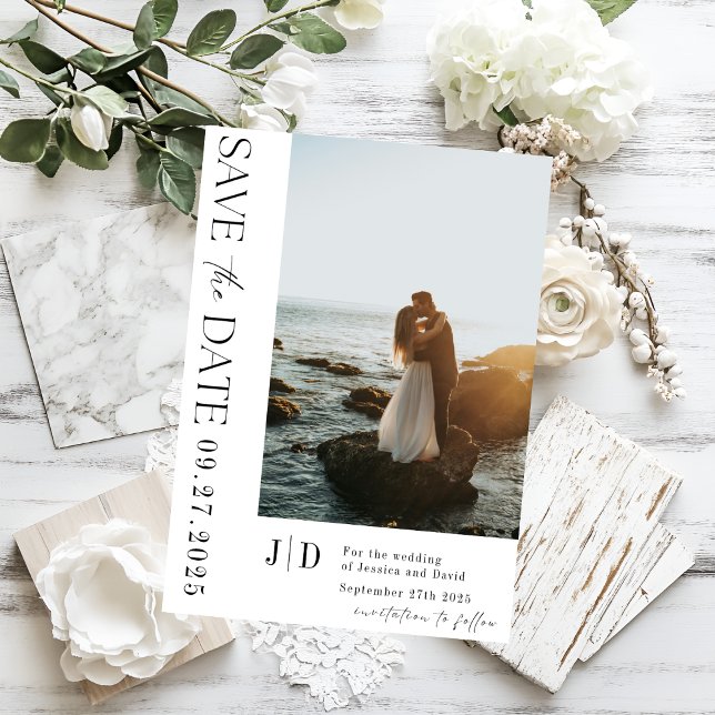 Elegant Minimalist Save the Date Modern & Stylish Invitation (Elegant Minimalist Save the Date Modern & Stylish Invitation
)
