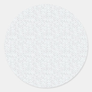 Elegant Minimalist School Pattern Classic Round Sticker