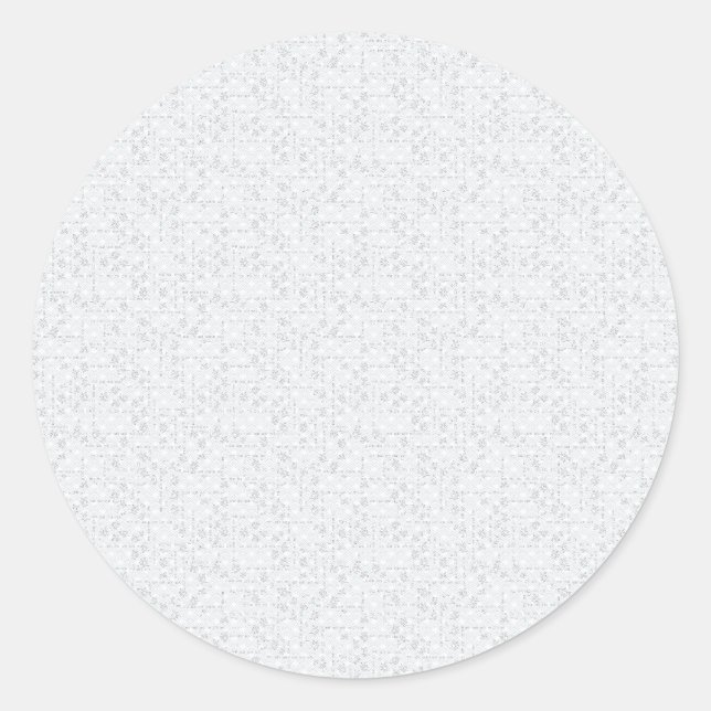 Elegant Minimalist School Pattern Classic Round Sticker (Front)