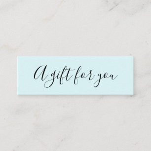 Elegant minimalist trendy modern discount card