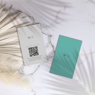 Elegant minimalist wedding enclosure card