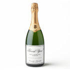 Elegant Minimalist Wedding Thank You Black & White